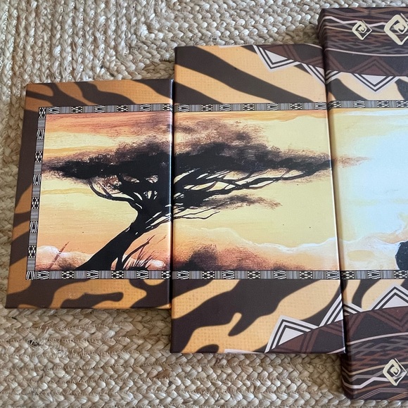 5 Piece Safari Canvases - Picture 2 of 4